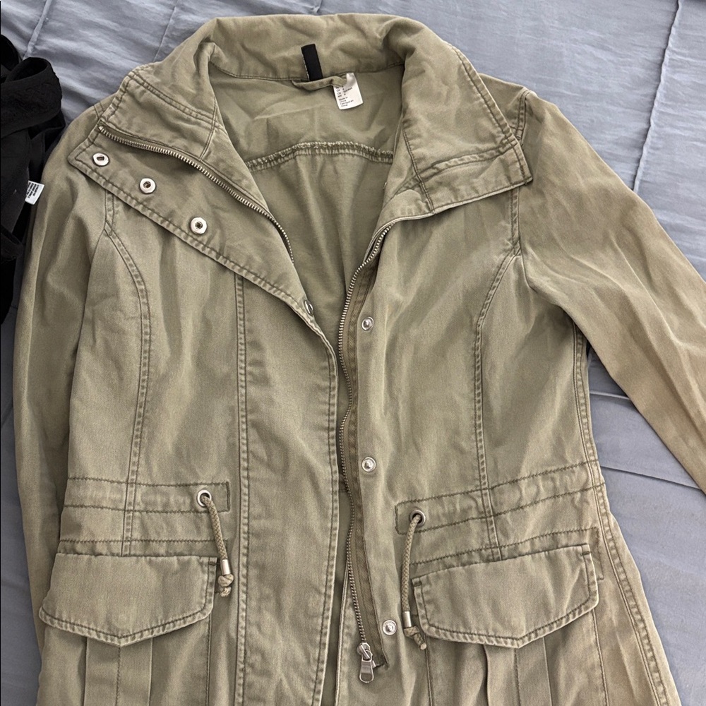 Stylish Olive Green Jacket